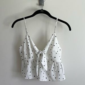 Revolve Superdown Alene Tie Front Top